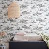 Mountains Wallpaper - Grey Pink