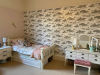 Mountains Wallpaper - Grey Pink