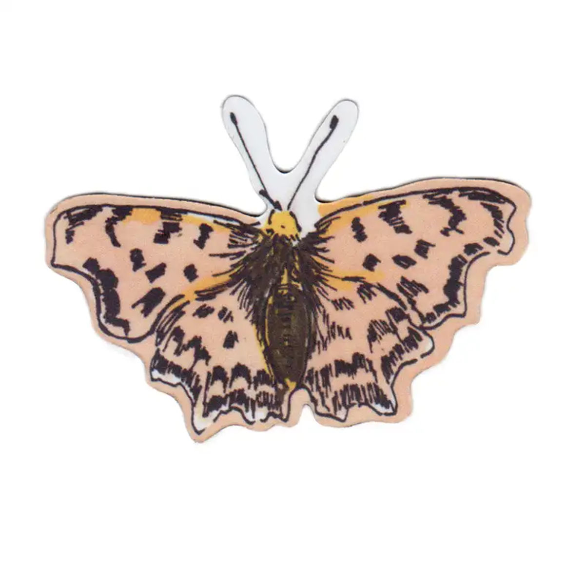Peach Moth Magnet — Sian Zeng