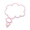 Dry Wipe Thought Bubble Magnet - Pink - Pointing Left