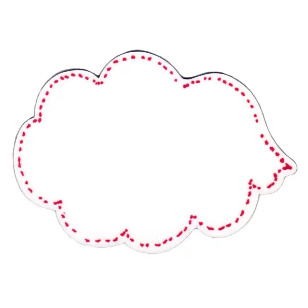 Dry Wipe Speech Bubble Magnet - Pink — Sian Zeng