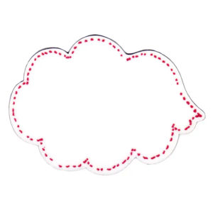 Dry Wipe Speech Bubble Magnet - Pink — Sian Zeng