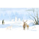 Panoramic Wallpaper Ice Animals