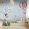 Vinyl panoramic wallpaper Animals Flight