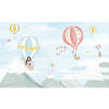 Vinyl panoramic wallpaper Animals Flight