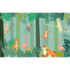Panoramic Wallpaper Jungle Adventures