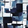 Vinyl panoramic wallpaper Harmonie texture Dark
