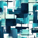Vinyl panoramic wallpaper Harmonie texture Ciel
