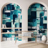 Vinyl panoramic wallpaper Harmonie texture Ciel