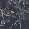 Panoramic wallpaper Blooming Tree - Bleu