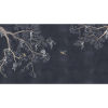 Panoramic wallpaper Blooming Tree - Bleu