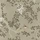 Panoramic wallpaper Blooming Tree - Beige