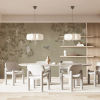 Panoramic wallpaper Blooming Tree - Beige