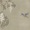 Panoramic wallpaper Blooming Tree - Beige