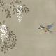 Panoramic wallpaper Blooming Tree - Beige