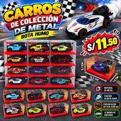 Carros de colección mayorista desde 1 unidad
