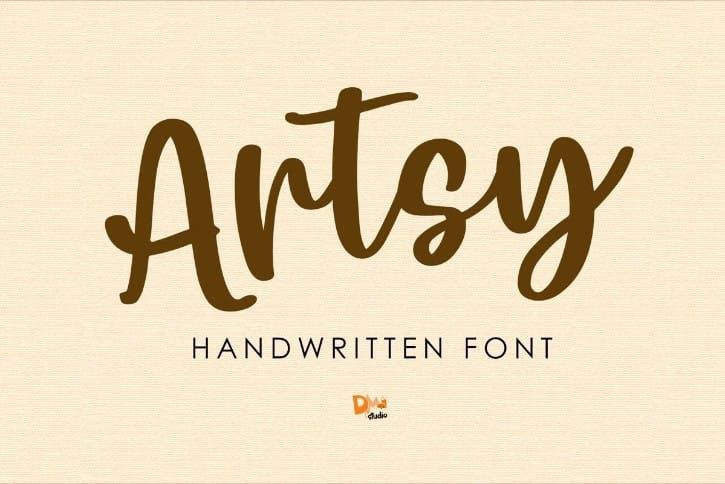 Artsy Font Preview1