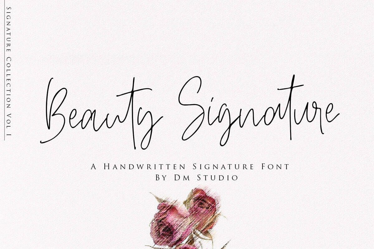 Beauty Signature Font Preview1