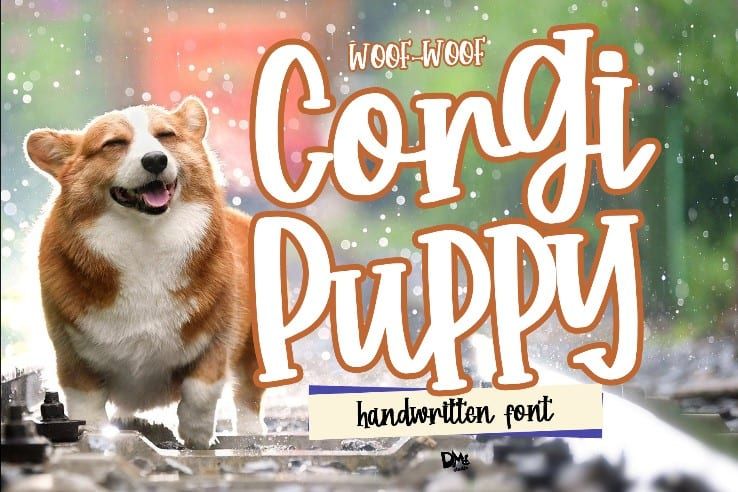 Corgi Puppy Font Preview1