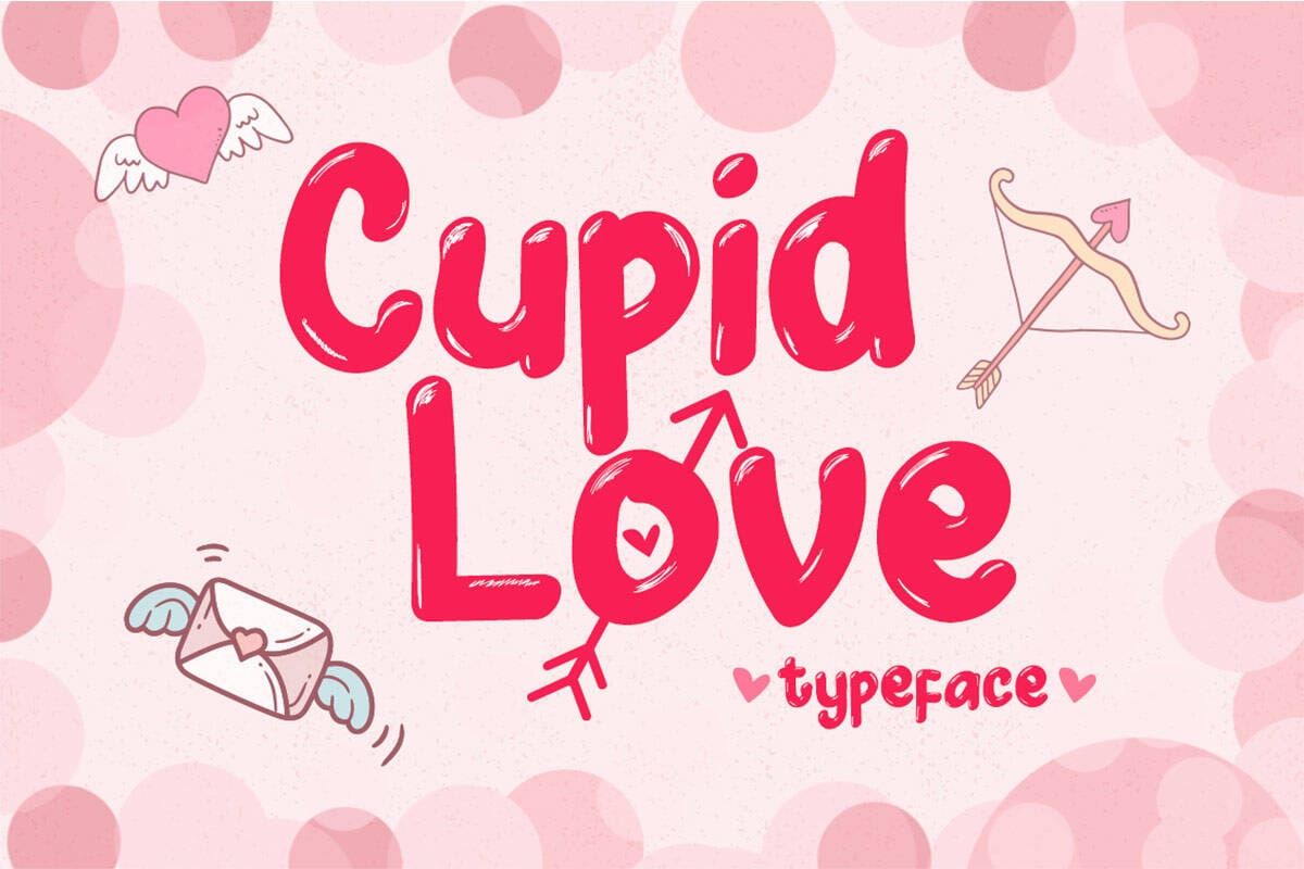 Cupid Love Font Preview1