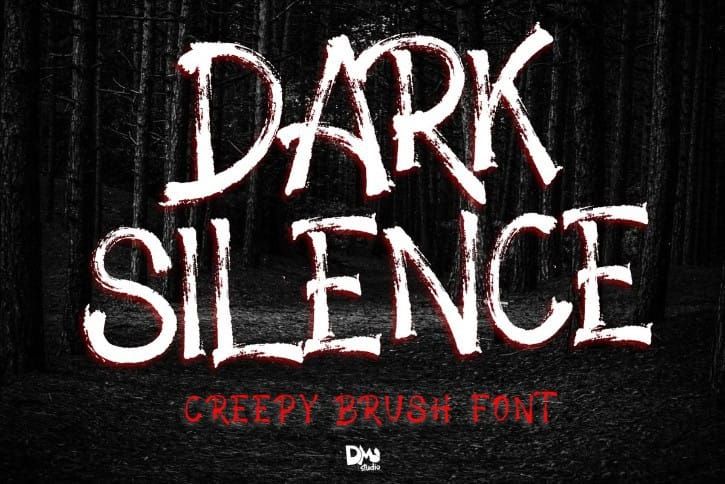 Dark Silence Font Preview1