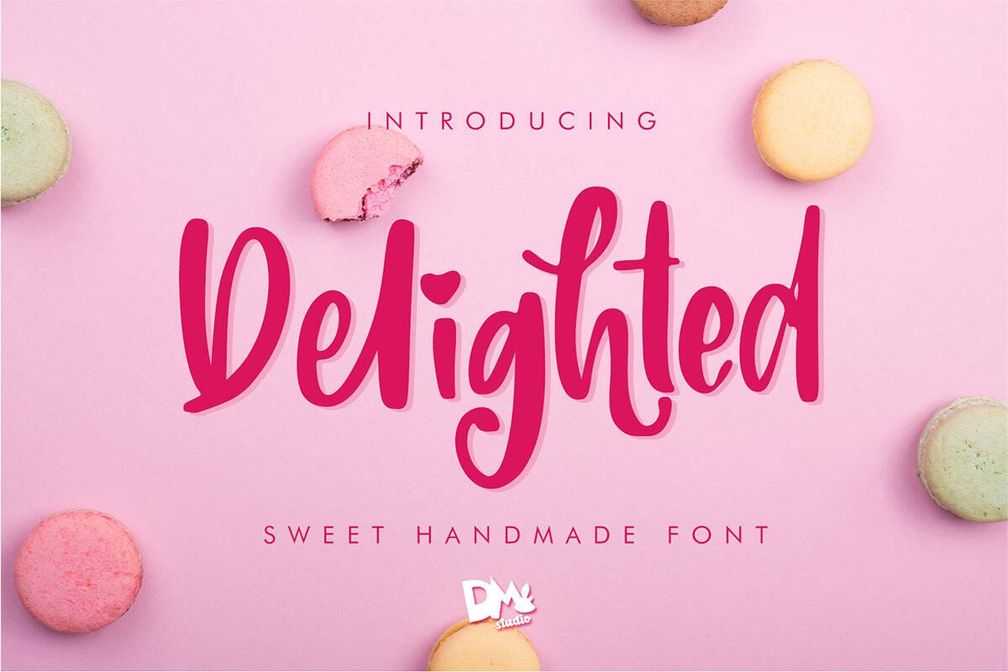 Delighted Font Preview1