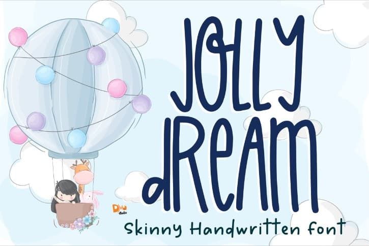 Jolly Dream Font Preview1