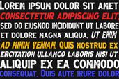 Menzanine Font Preview5