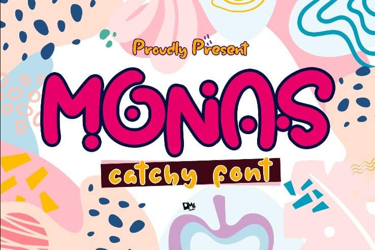 Monas Font Preview1