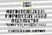Party Story Font Preview7