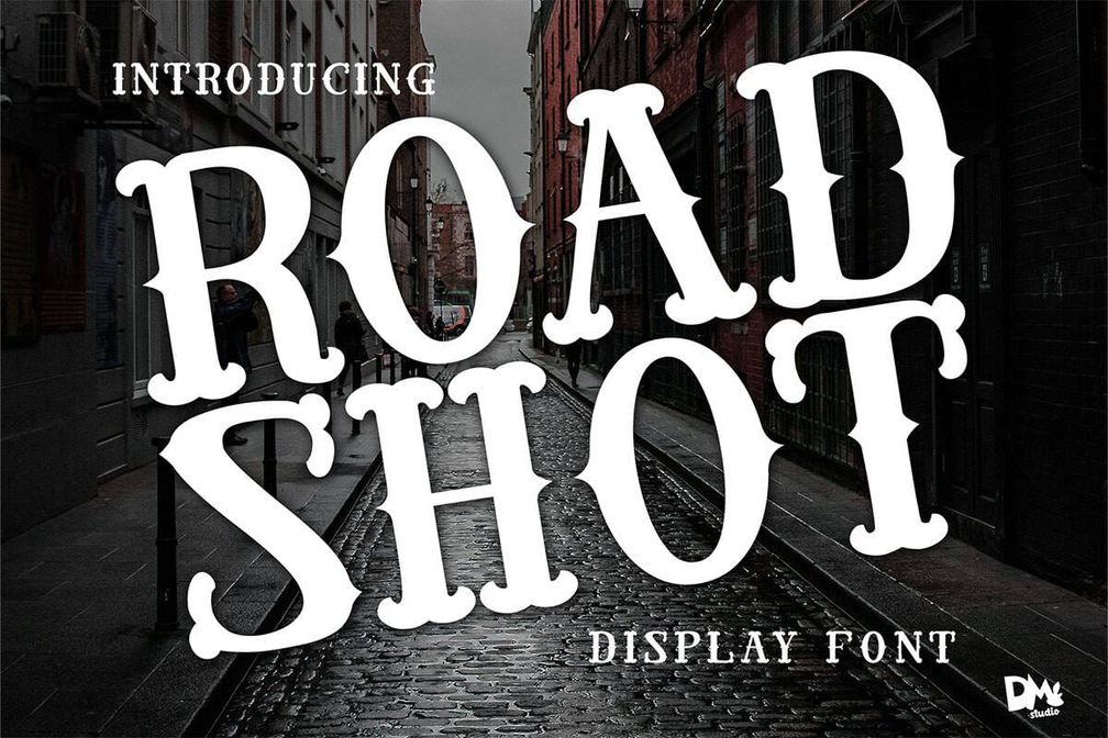 Road Shot Font Preview1
