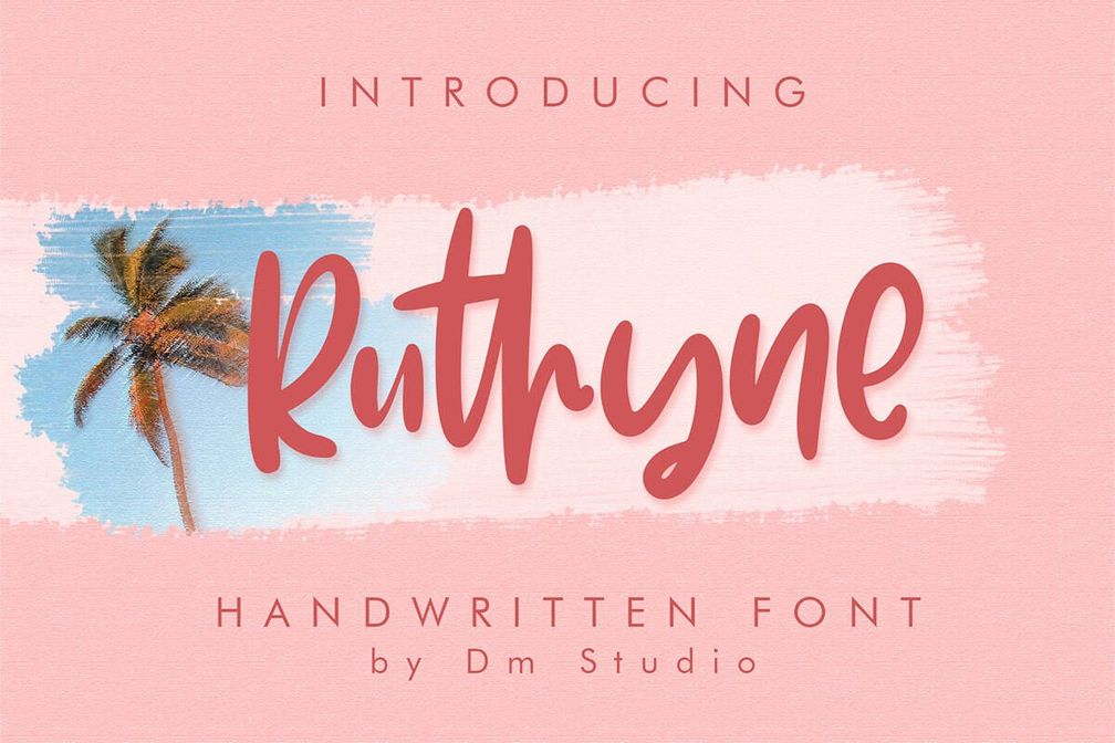 Ruthyne Font Preview1