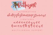 Ruthyne Font Preview10
