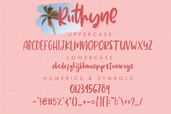Ruthyne Font Preview9