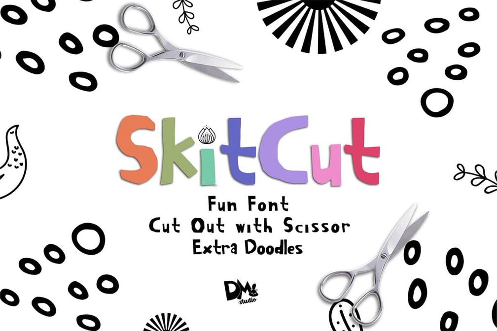 Skitcut Font Preview1