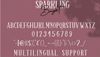 Sparkling Bright Font Preview8