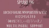 Sparkling Bright Font Preview8