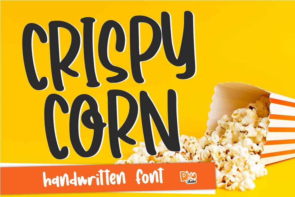 Crispy Corn Font Preview1
