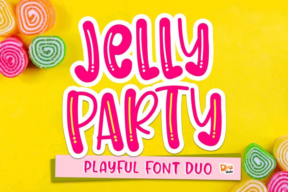 Jelly Party Font Preview1