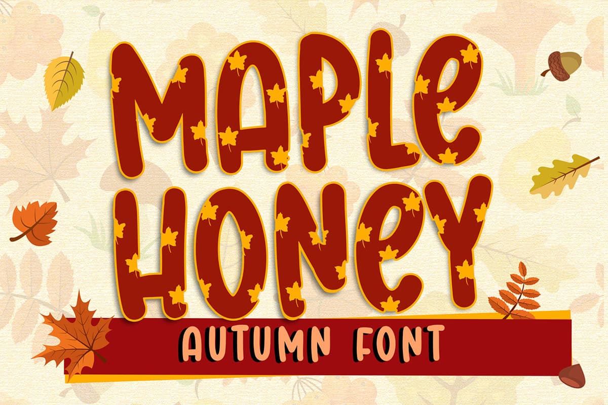 Maple Honey Font Preview1