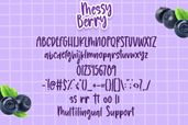 Messy Berry Font Preview6
