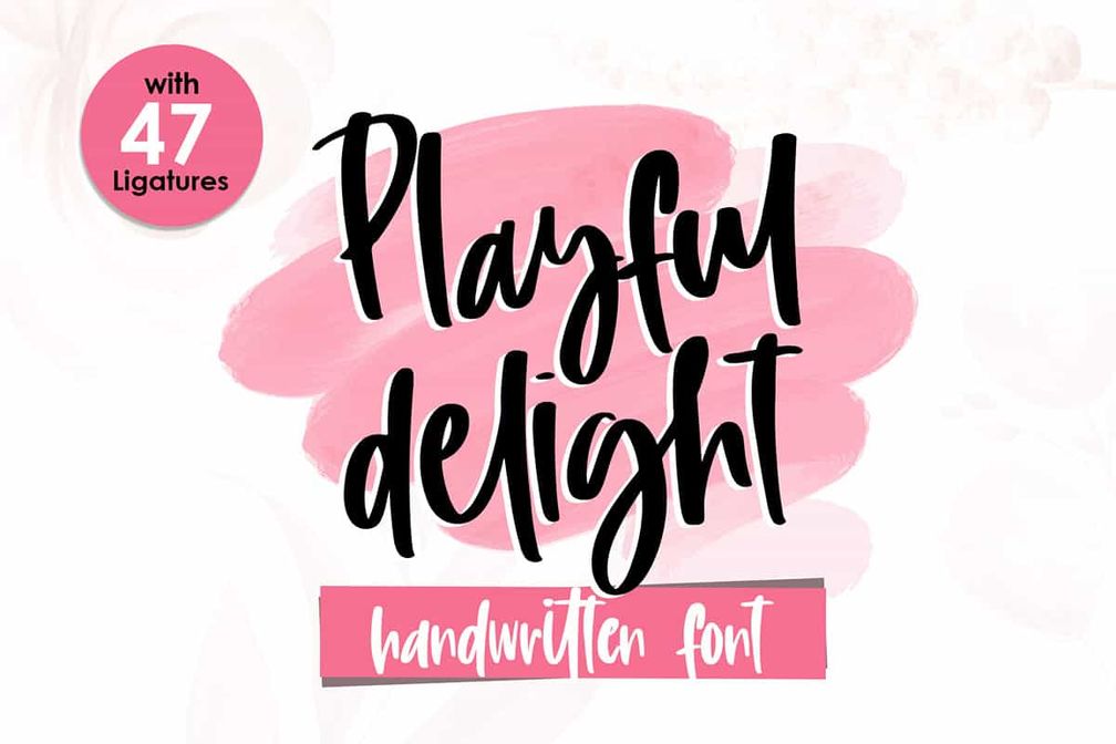 Playful Delight Font Preview1