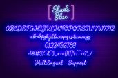 Shade Blue Font Preview5