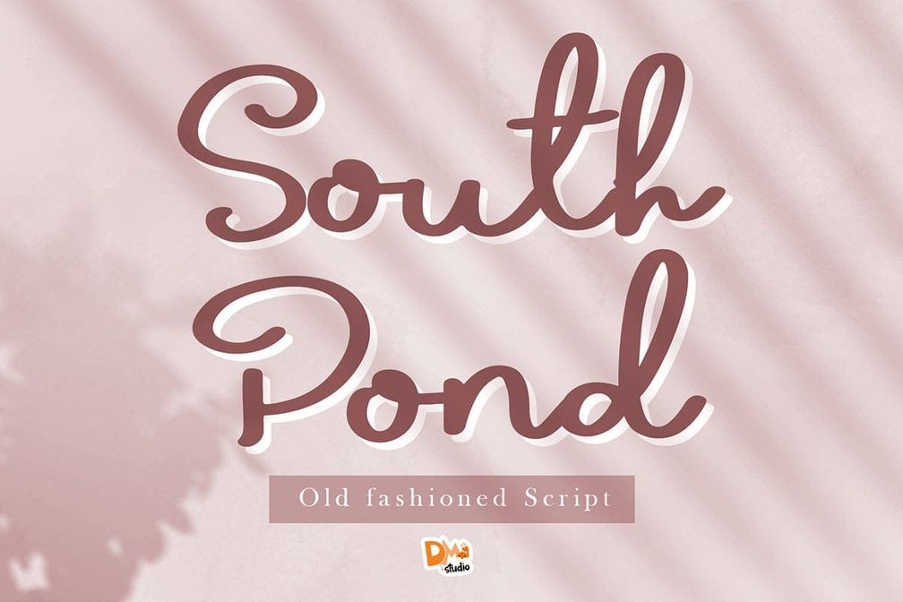 South Pond Font Preview1
