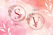 1monogram Handdrawn Rose Font Preview2