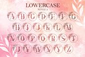 1monogram Handdrawn Rose Font Preview5