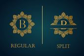 Diamond Mandala Monogram Font Preview6