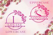 Lovely Cherish Monogram Font Preview2