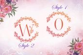 Monogram Floral Love Font Preview2