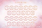 Monogram Floral Love Font Preview5